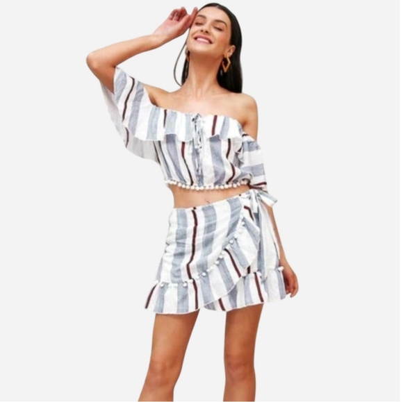 Free People Dresses & Skirts - Pom Pom Coquette Set